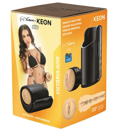 Kiiroo Keon Stars Collection Stroker Masturbator Combo Set - Victoria June