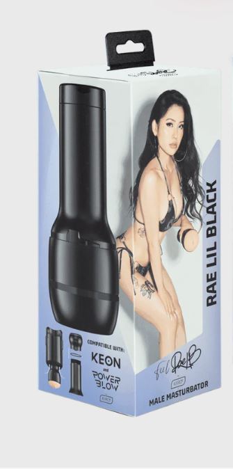 Kiiroo Stars Collection Feel Lil Rae Black Stroker Masturbator