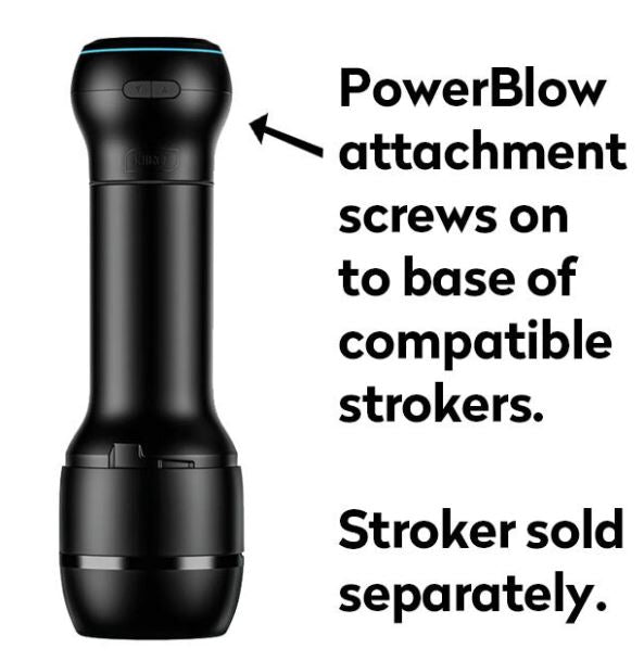 Kiiroo PowerBlow Suction Device Masturbator Attachment - Black