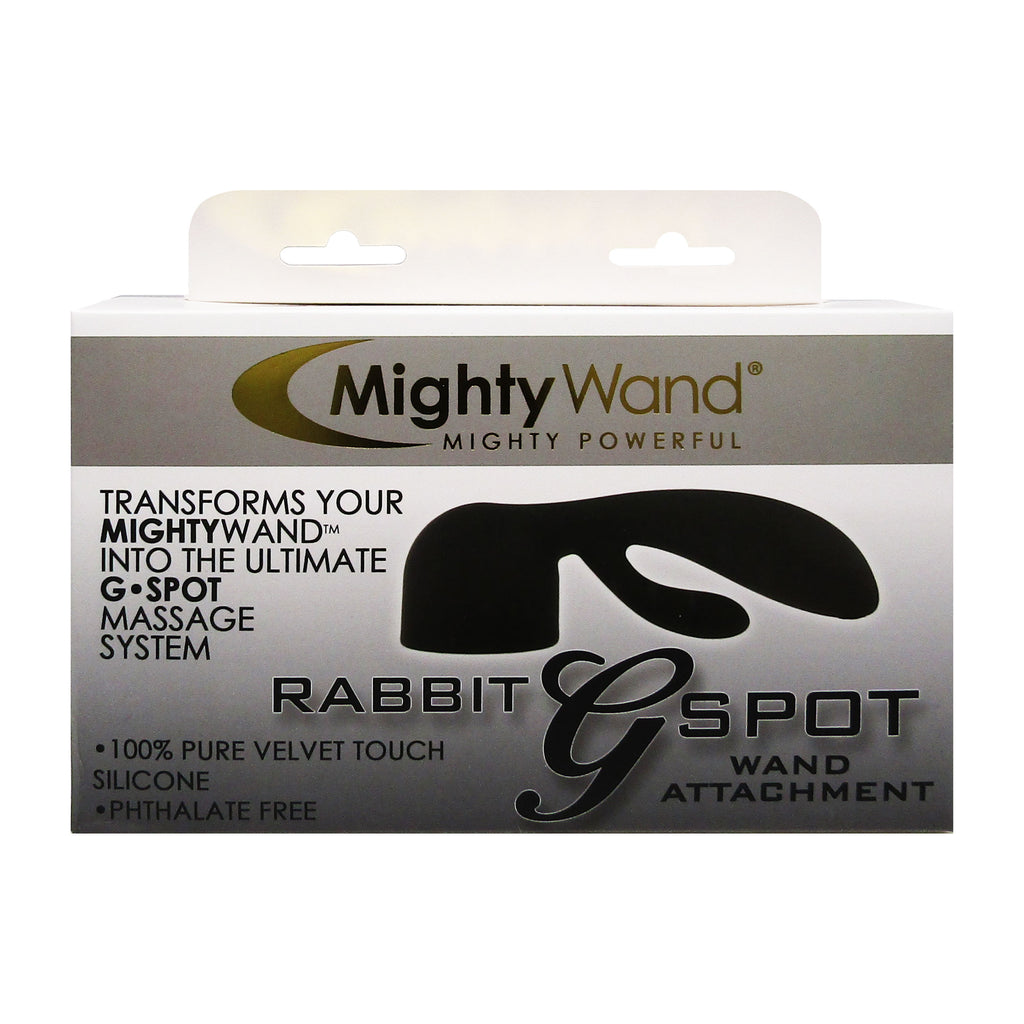 Mighty Wand Black Rabbit Attachment