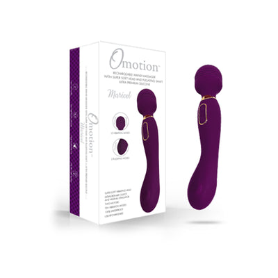 Omotion Maricel Personal Massager Wand Vibrator - Plum