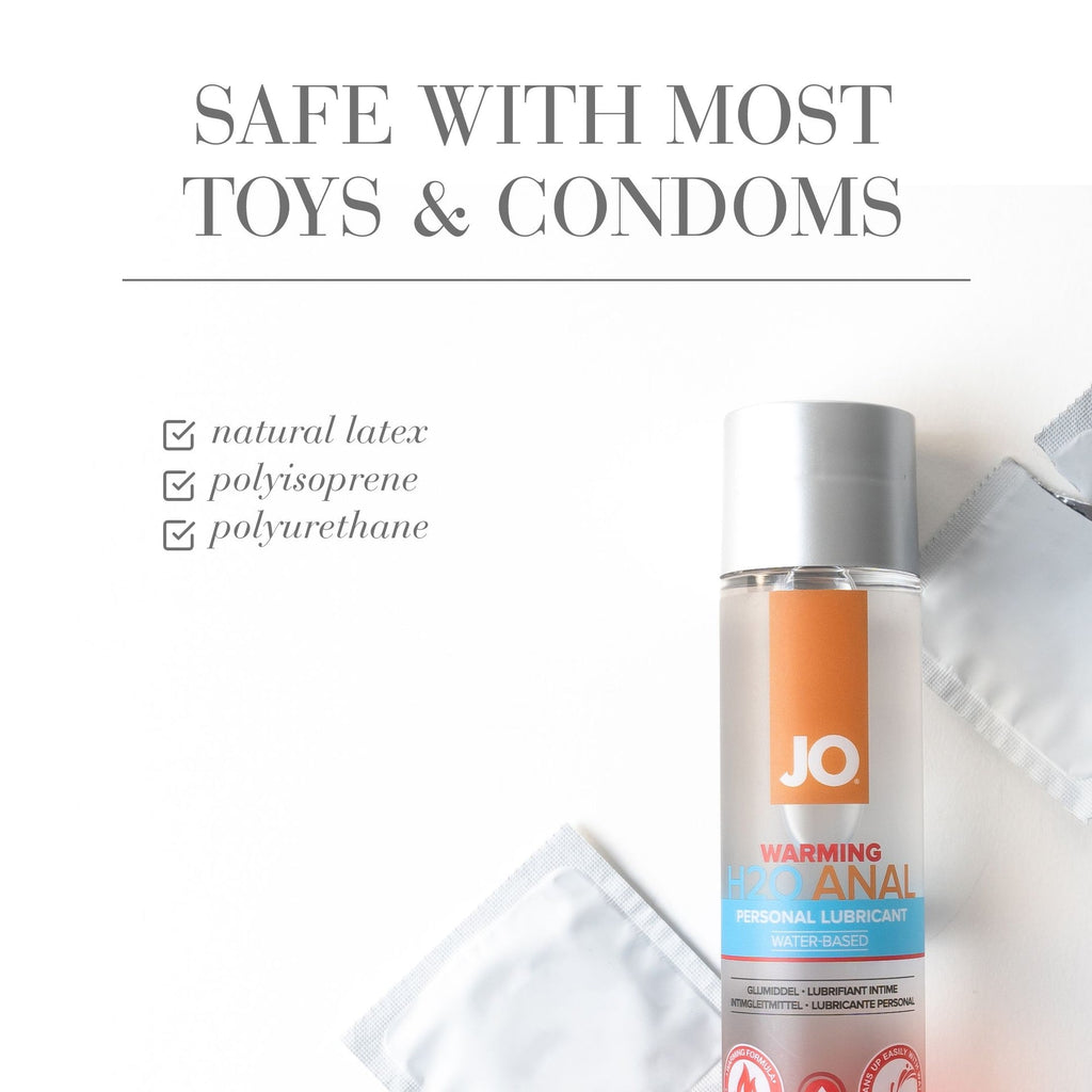 JO H2O Anal Warming Lubricant - 2 oz