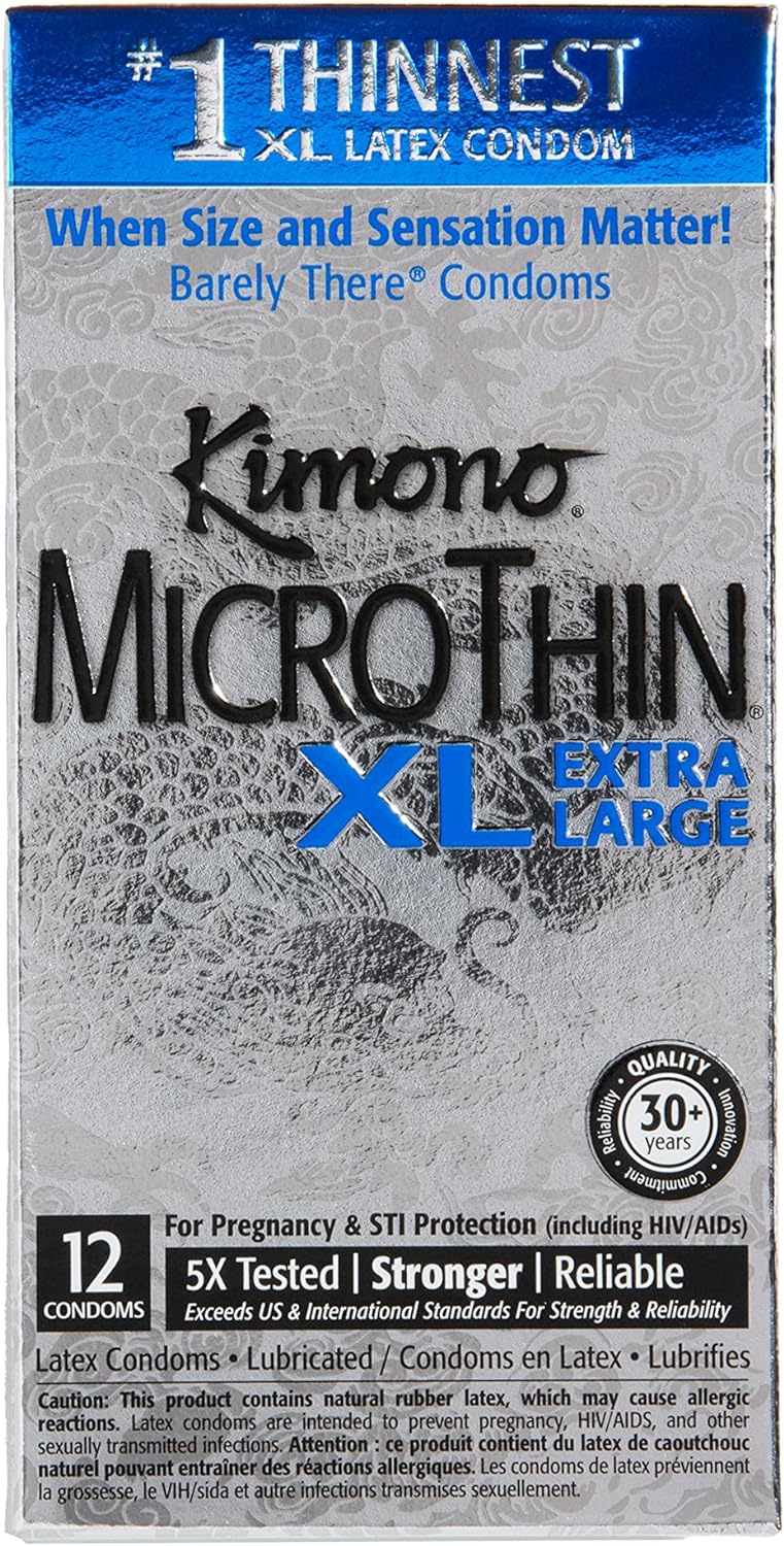 KIMONO MICROTHIN XL 12CT