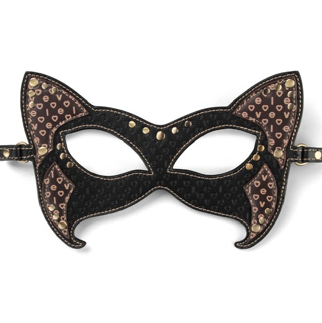 Rebellion Reign Cat Mask in Vegan Leather