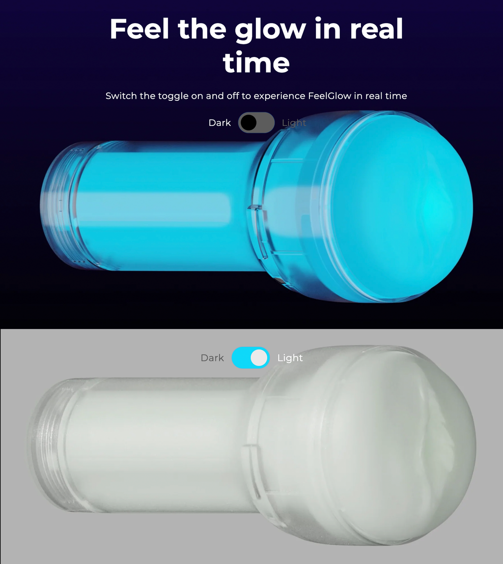 THE KIIROO FEEL GLOW-IN-THE-DARK STROKER LIMITED EDITION