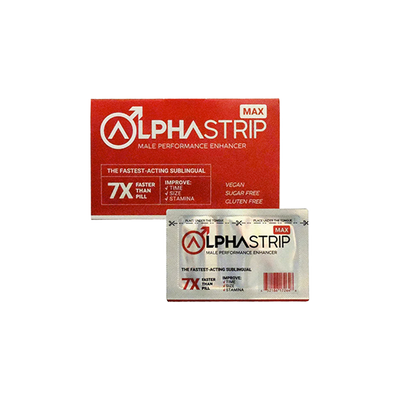 AlphaStrip Max Male Performance Enhancer - 1 Strip