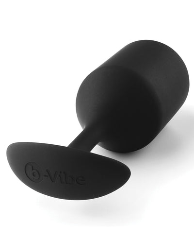 b-Vibe Snug Plug 4 Weighted - Black