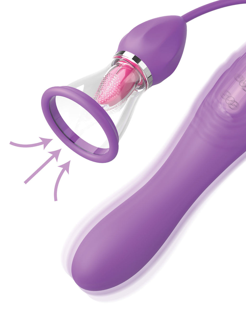 Her Ultimate Pleasure Max Suction Vibrator by Fantasy For Her