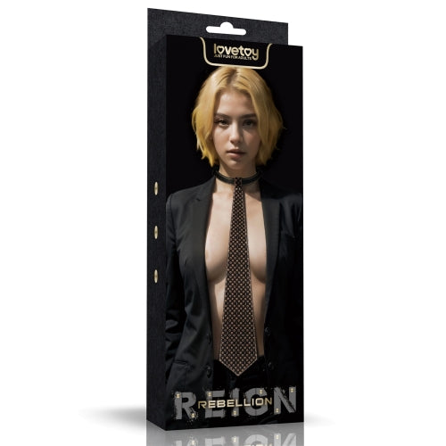 Rebellion Reign Tie Collar by Lovejoy