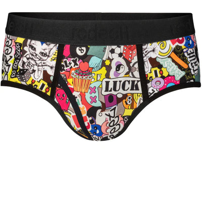 RodeoH Unisex Multi Colored Magic 8 Ball Shift Packer Brief