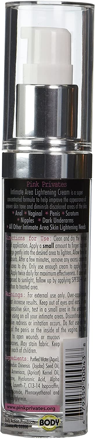 Pink Privates Lightening Cream - 1 oz