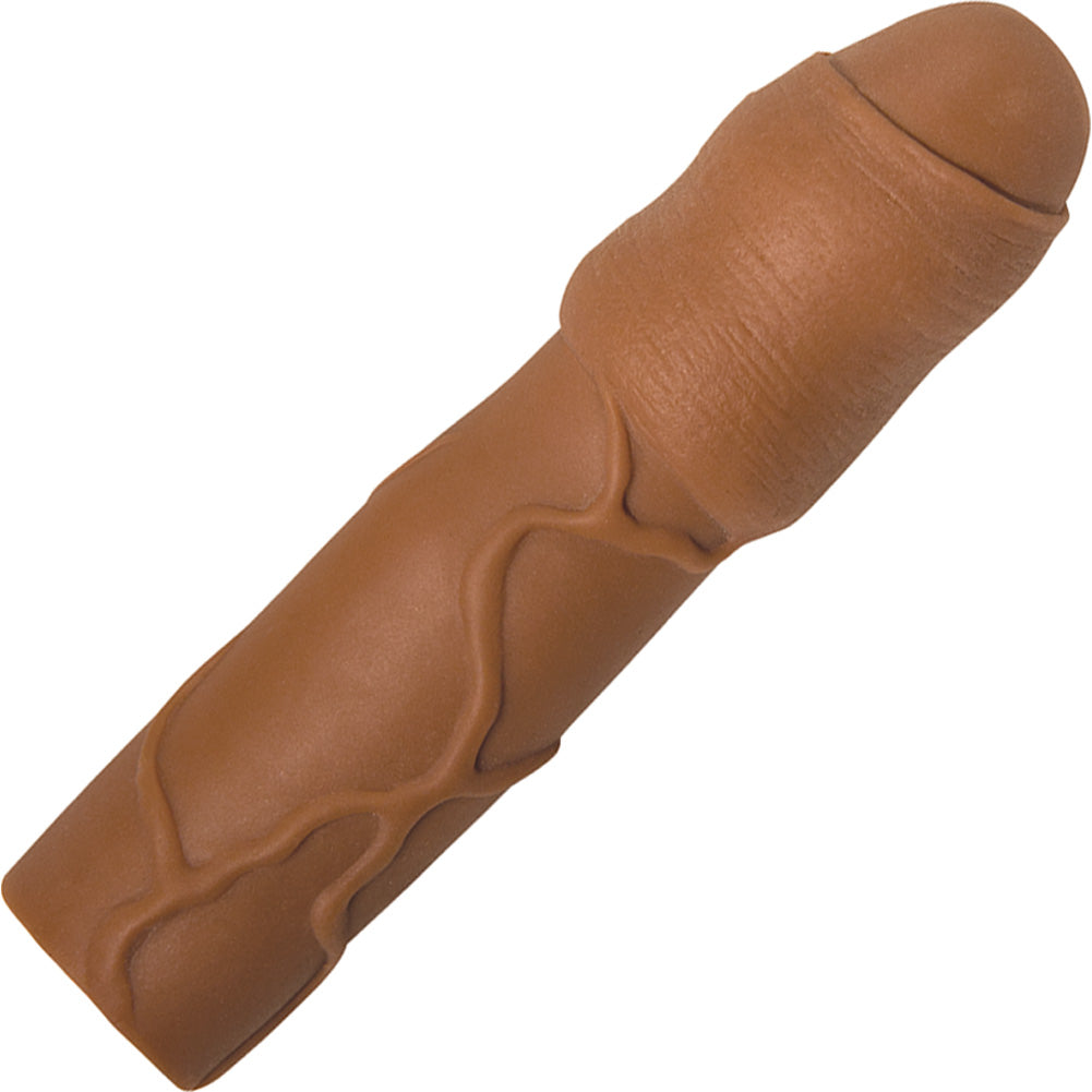 Get the Nasstoys Natural Realskin Uncircumcised Xtender - Brown at Castle  Megastore