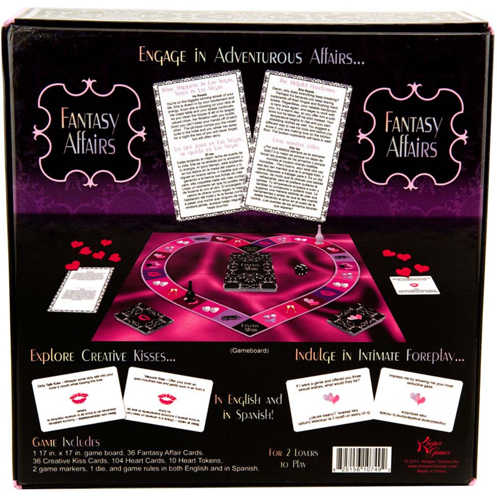 Fantasy Affairs Board Game