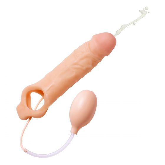 Realistic Ejaculating Penis Enlargement Sheath